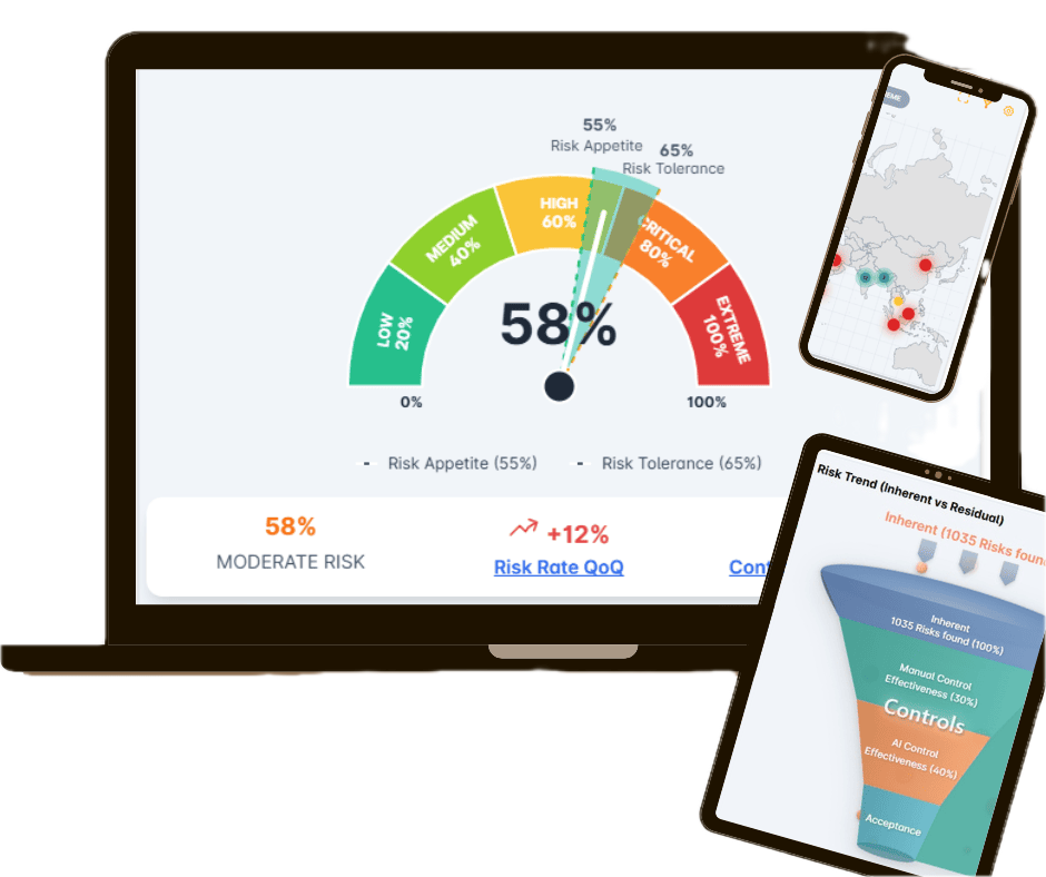 Risk.Surf dashboard preview